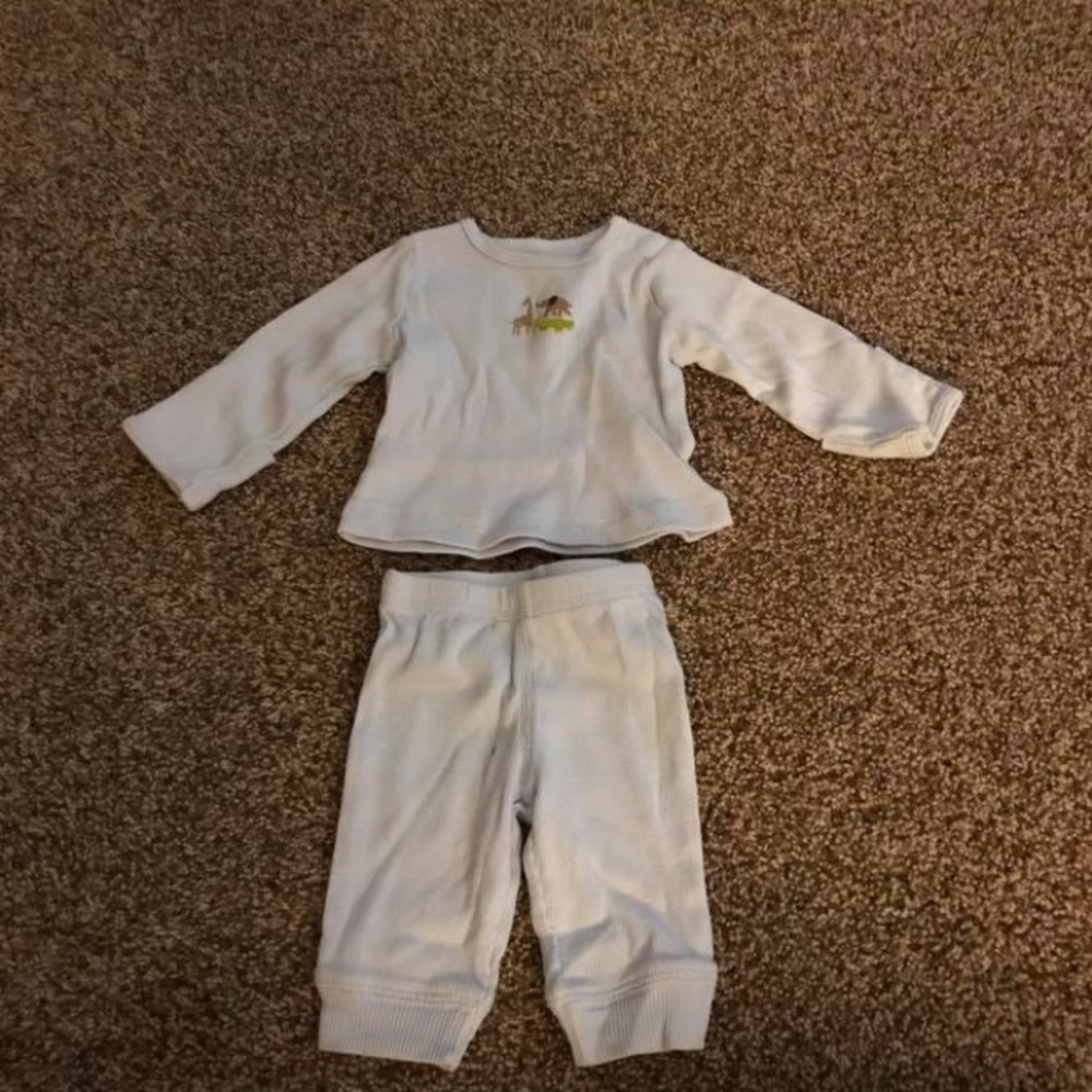 Newborn outfit.